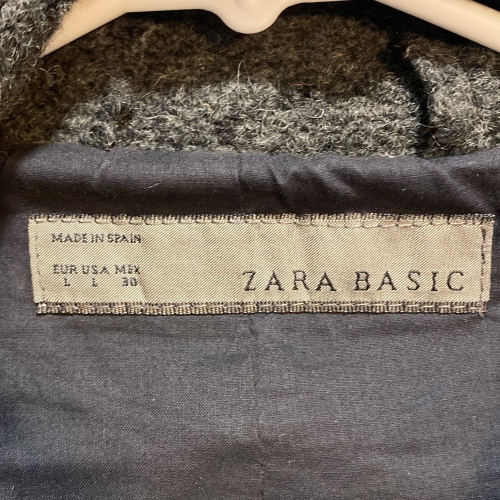 Zara Basic Jacketcoat 3/4 Sleeve Oversized Wool F… - image 5